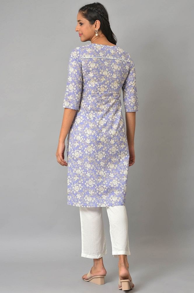 Shop Lavender Art Silk Embroidered Straight Pant Suit Party Wear Online at  Best Price | Cbazaar